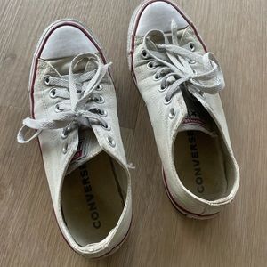 Well worn sneackers converse